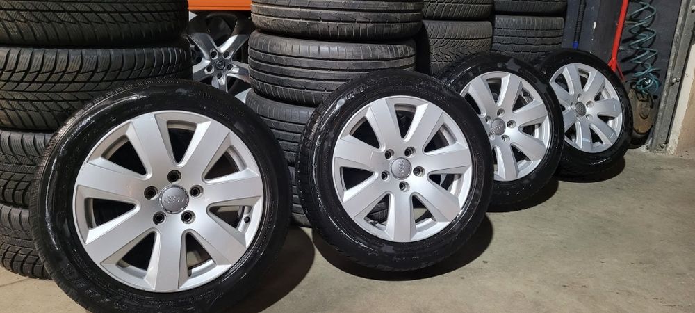 Oryginalne felgi Audi 16 z oponami zima polecam