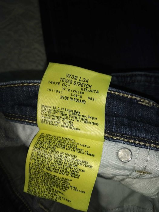 Джинси WRANGLER texas stretch W32 L34 made in Poland