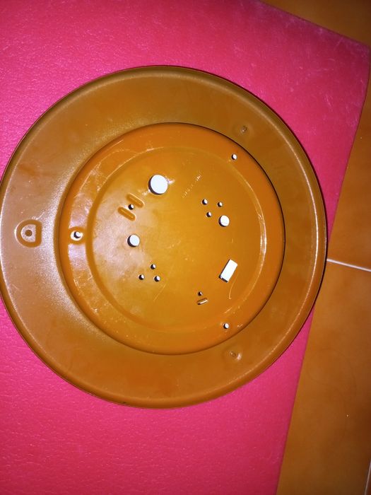 Aplique parede, rebordo castanho