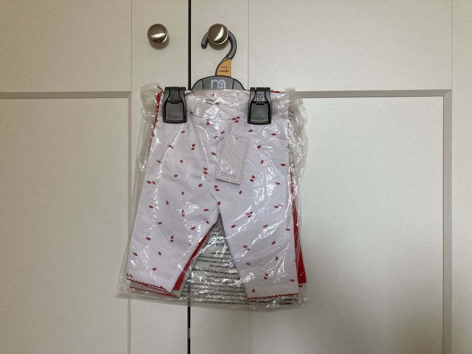 Nowe legginsy 3szt. Mothercare rozm. 9-12mies. (do 80cm)