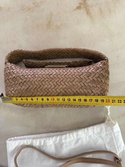 Сумка плетена massimo dutti