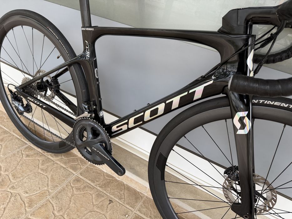 Bicicleta Scott Foil XS - Rodas em carbono