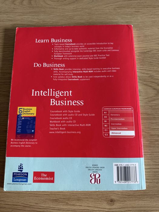 Intelligent Budiness Coursebook Advanced Tonya Trappe Graham Tullis