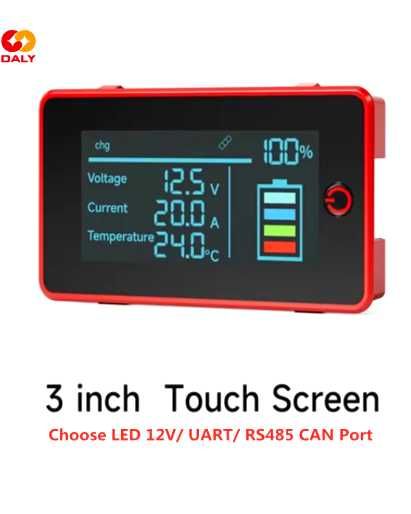 LED BMS LCD wyświetlacz DALY BMS