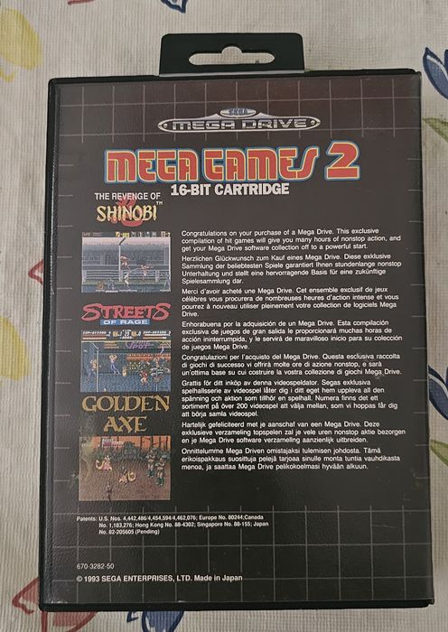 Vendo Jogo Para Megadrive Completo