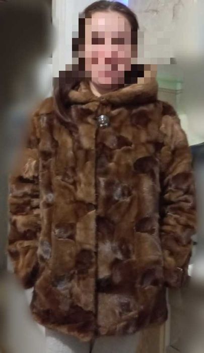 кожушок норковий р. 48-50