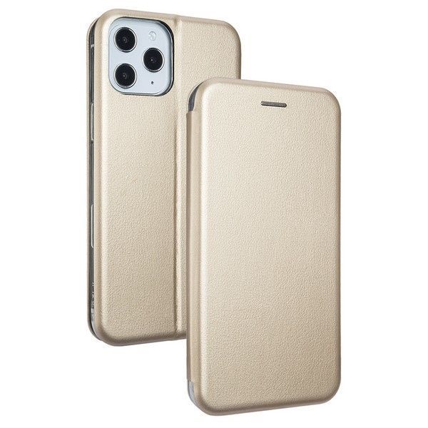 Beline Etui Book Magnetic iPhone 12Pro Max 6,7" złoty/gold