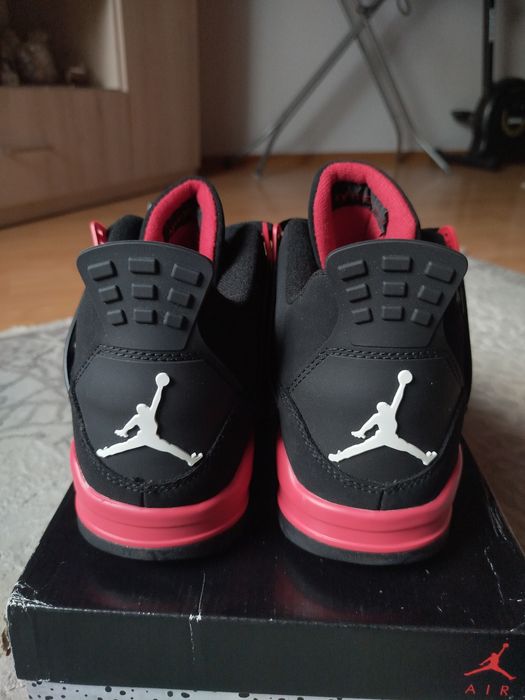 Nowe nike air Jordan 4  Black/red