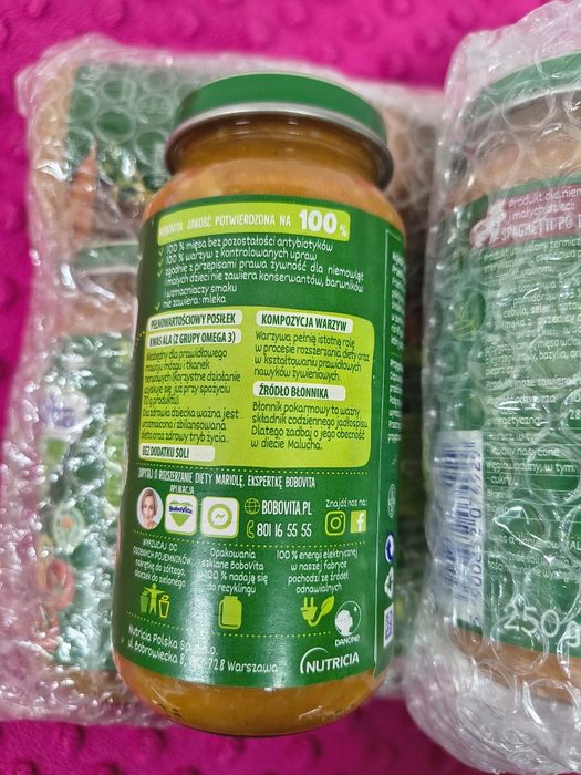 Bobovita spaghetti po bolońsku 8x250g