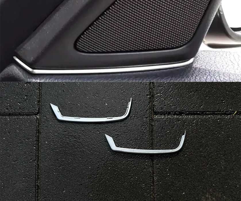 BMW F10 F11 хромированные накладки ВЧ динамика вставки для пищалок БМВ