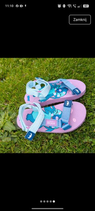 Sandały stitch wkładka 19