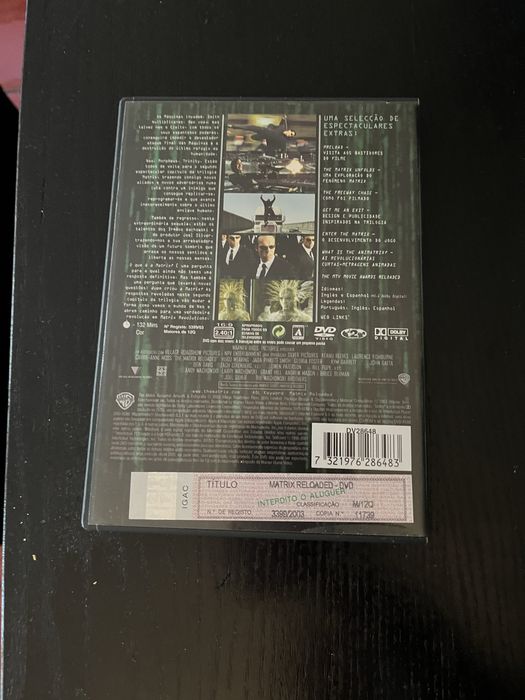 DVD - Matrix Reloaded