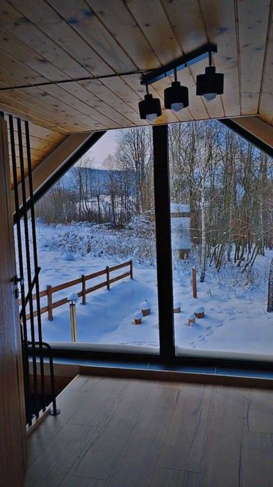 Brzozowe Zacisze Domek do wynajęcia balia, klimatyzacja, wakacje ferie