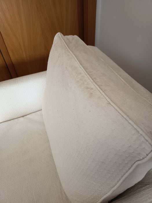 Sofá poltrona de um lugar branca