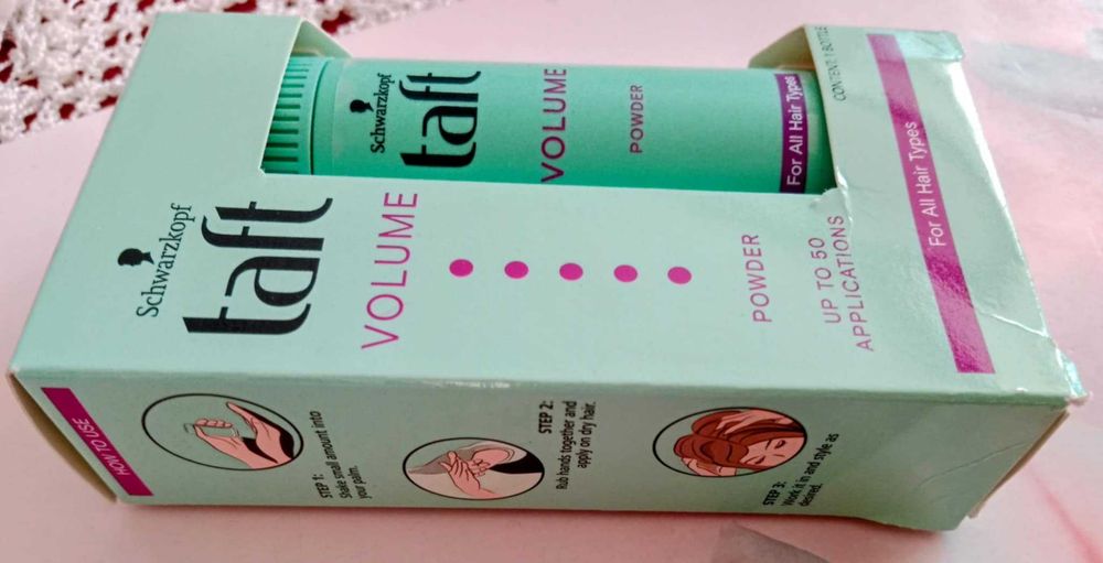 Taft nowy puder do wlosow dodajacy objetosci