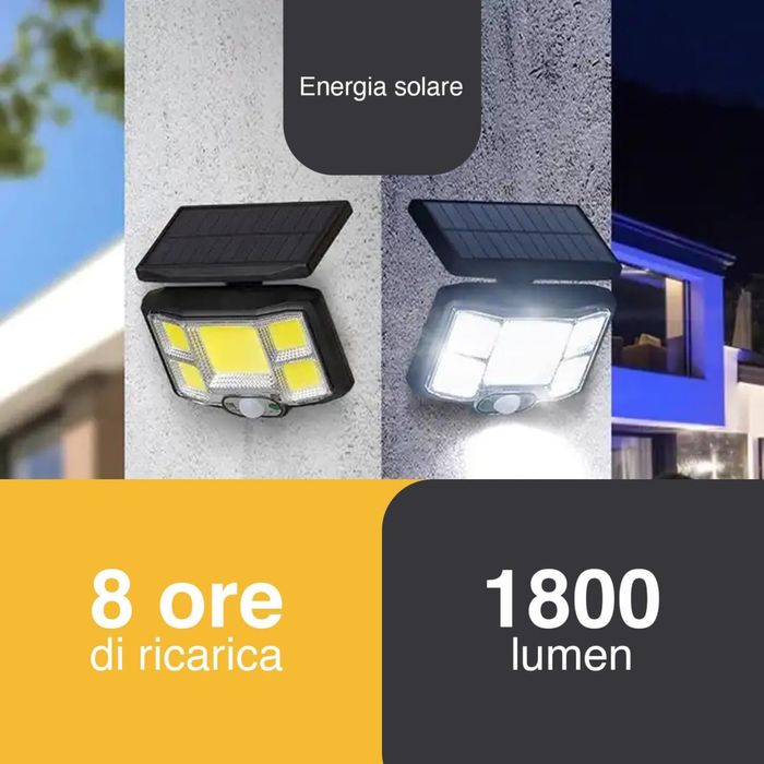 Lampa solarna ogrodowa