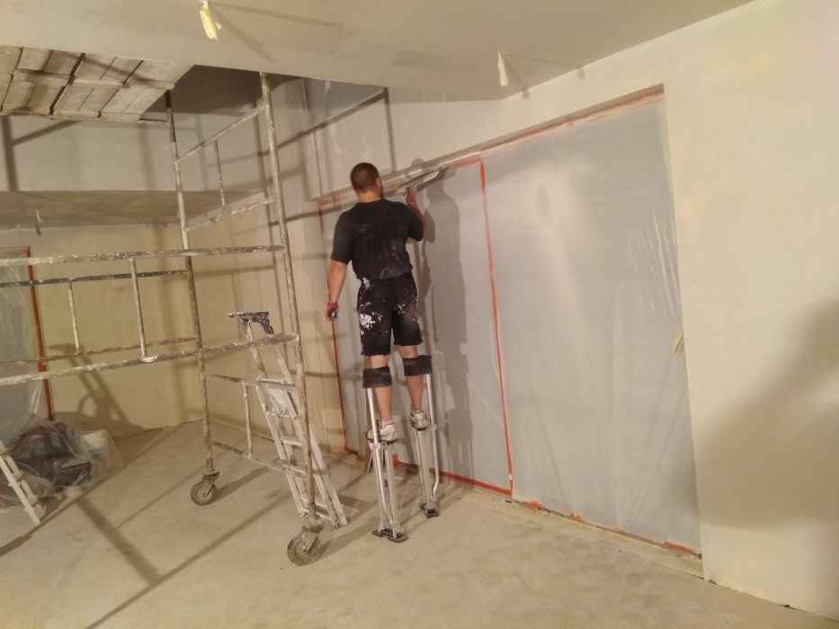 Gładzie natryskowe | Malowanie natryskowe | STALID