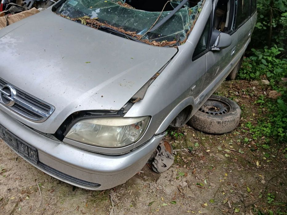 opel zafira A Z157 maska pokrywa silnika klapa bagażnika zderzak lampa reflektor pas przedni stop