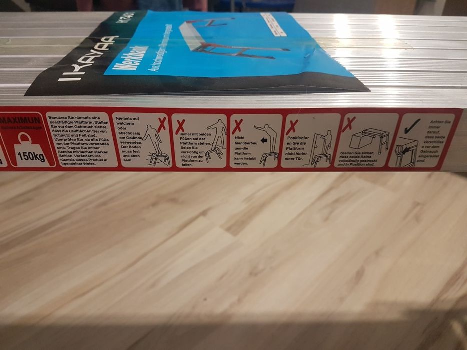 Podest roboczy składany