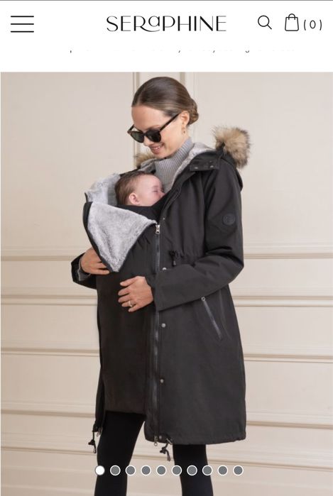 Куртка парка для беременных