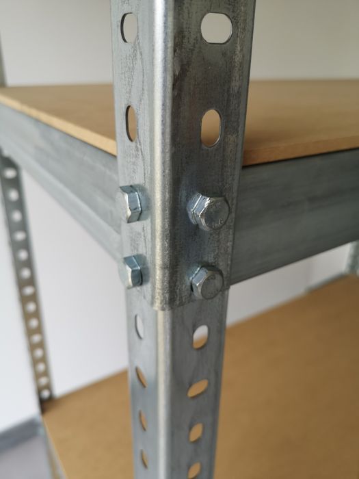 Regał Magazynowy, Skręcany 210x91x46 cm 5P/280 kg