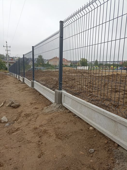 Montaż ogrodzenia panelowego 3D i z siatki