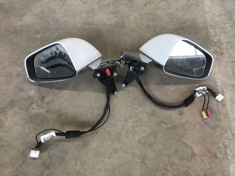 Дзеркало бокове Tesla Model X 2016- білий PPSW