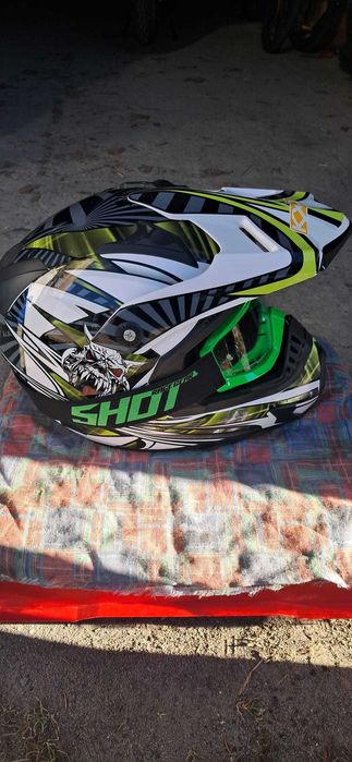 Kask KXD ECE R22-05, rozmiar S (55–56 cm) + gogle SHOT