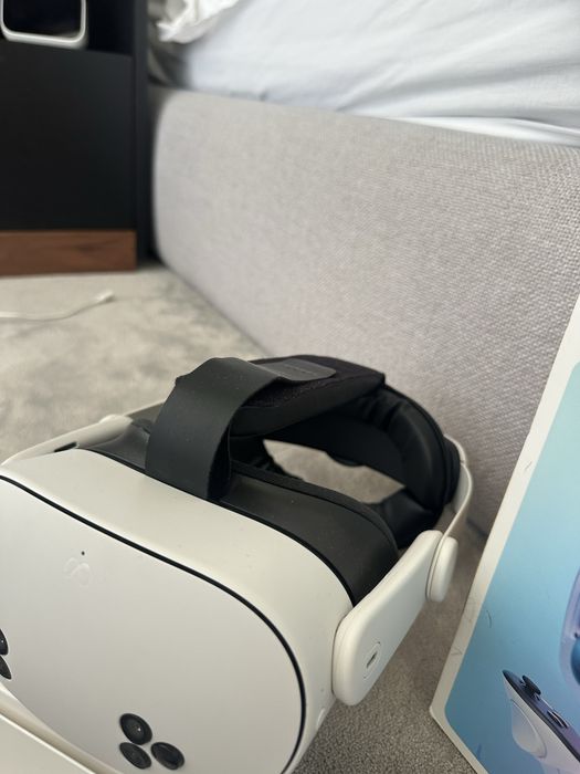 metaquest 3s com caixa e com alça kiwi aconpanha dois comandos perfeitos
