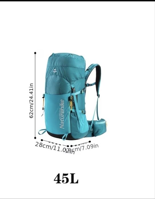 Туристичний рюкзак Naturhike 55л+5л
