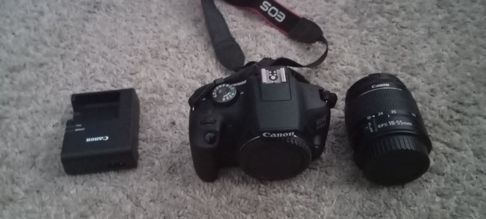 Cannon 2000D + lente 18-55
