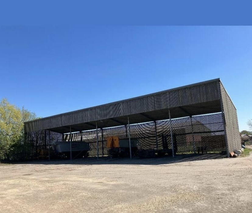 Wiata na maszyny 400m2