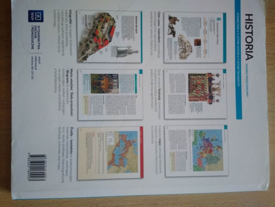 Podręcznik Historia 1. Klasa 1. Liceum i Technikum.Zakres podstaw WSiP