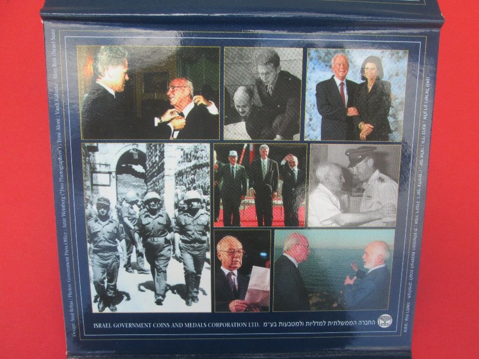 Medal pamiatkowy : YITZHAK RABIN Israel 1995