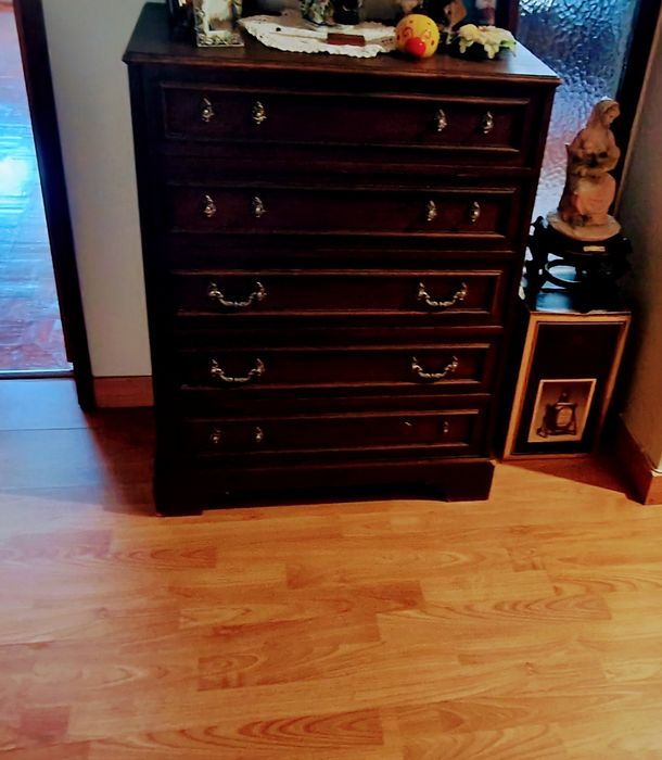 Recheio de casa que foi vendida