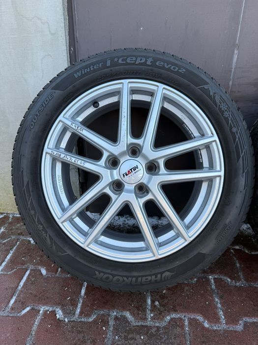 Komplet kół zimowych 5x108 Ford Volvo Peugeot 225/50/17 Hankook