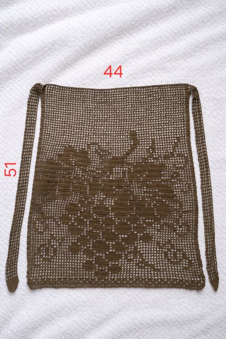 Фартук в'язаний гачком ( припинда)