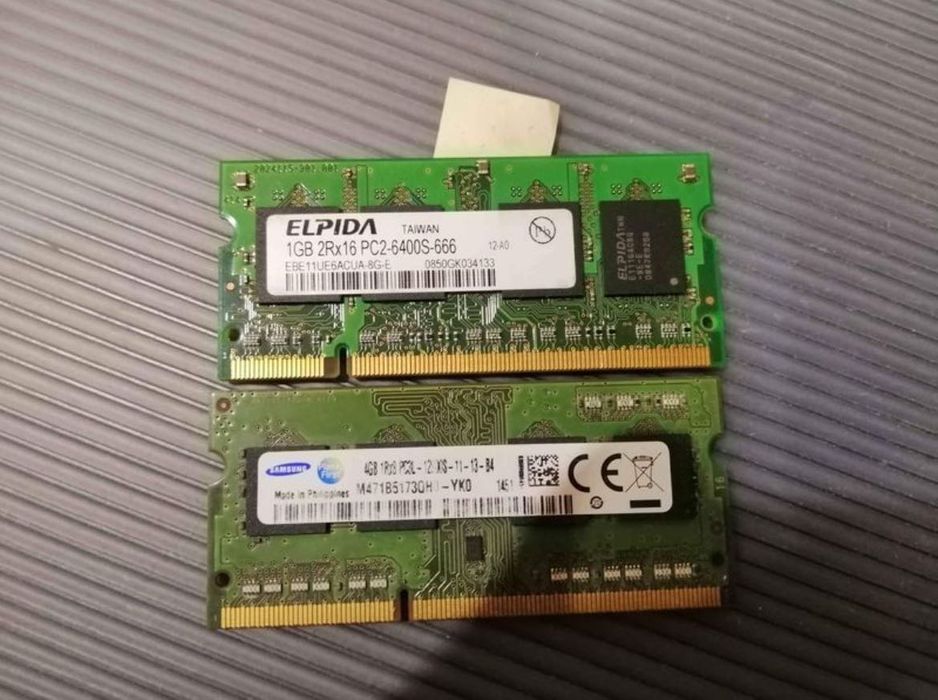 memória RAM para portátil