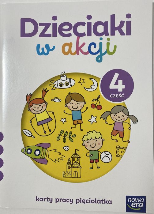 Dzieciaki w akcji. Karty pracy cz. 4.NOWA ERA.