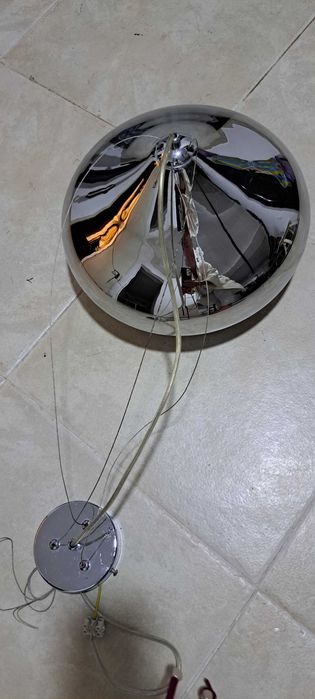 Candeeiro retro . Suspensão no teto