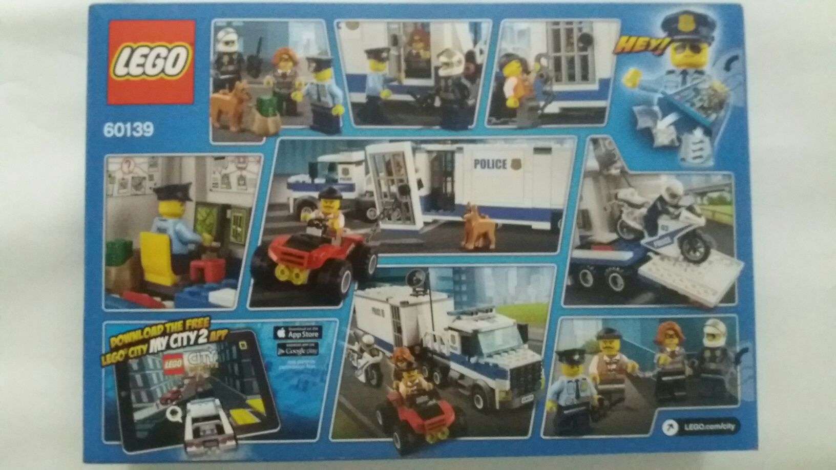 Лего Сити 60139 Мобильный Командный Пункт Lego City: 2 700 Грн.