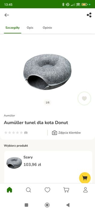 Budka/legowisko donut