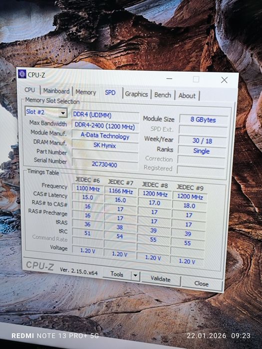 Pamięć RAM DDR4 16GB (2x8) 2400 Adata