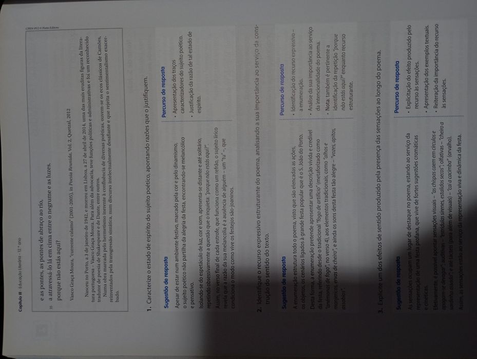 Preparação para exame final de Português