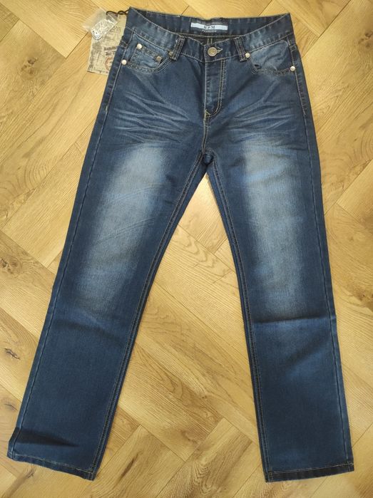 Chłopięce spodnie jeansowe 78cm pas