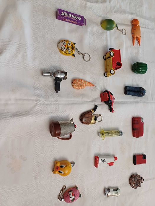 coleção isqueiros - vários - ver fotos