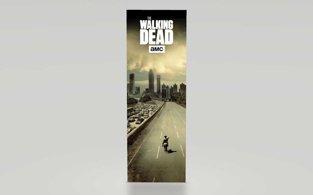 The Walking Dead Miasto Plakat serialowy 53x158 cm