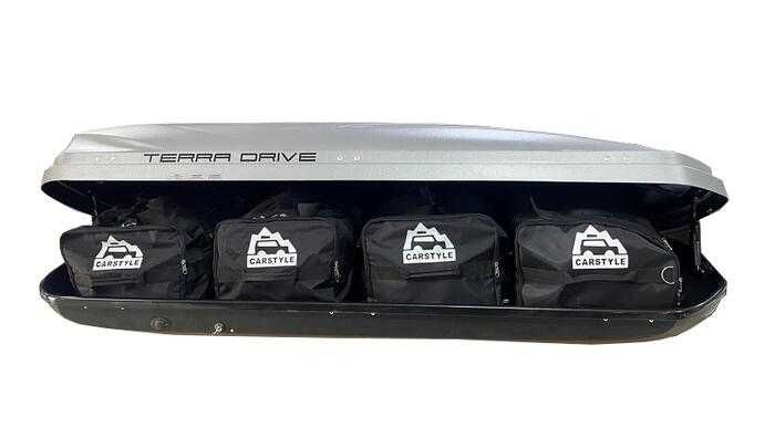 Сумки для автобоксів на дах авто Thule Hapro Carstyle Inter Pack багажник дорожні GoPack 8002 8004 8006 Chasm Duffel 30-130 літрів