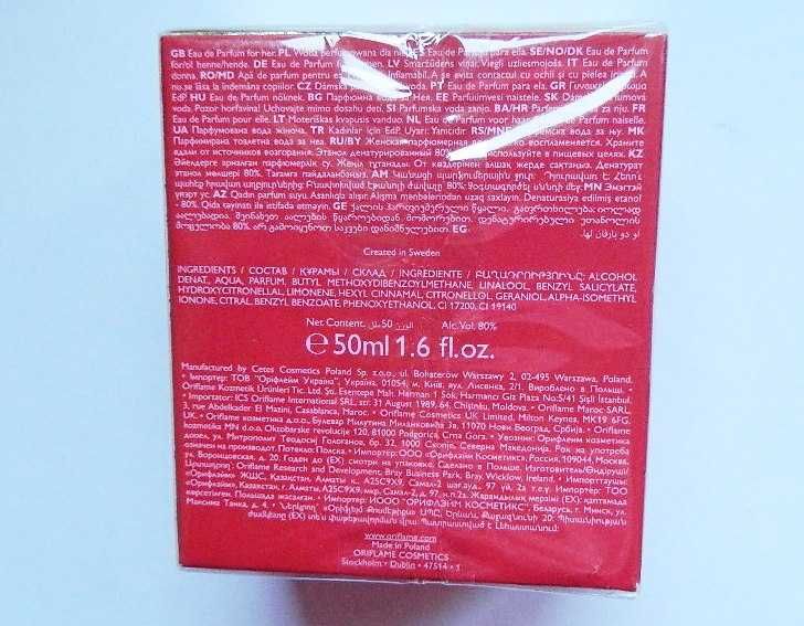 Oriflame, Miss Giordani Floral, woda perfumowana 50 ml