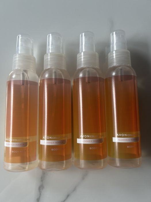 Perfumowane mgiełki do ciała SUMMER MANIA 100ml 4 sztuki